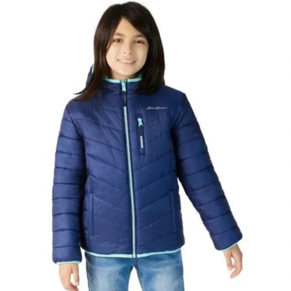 Eddie Bauer Girls Reversible Jacket - Picture 3 of 6